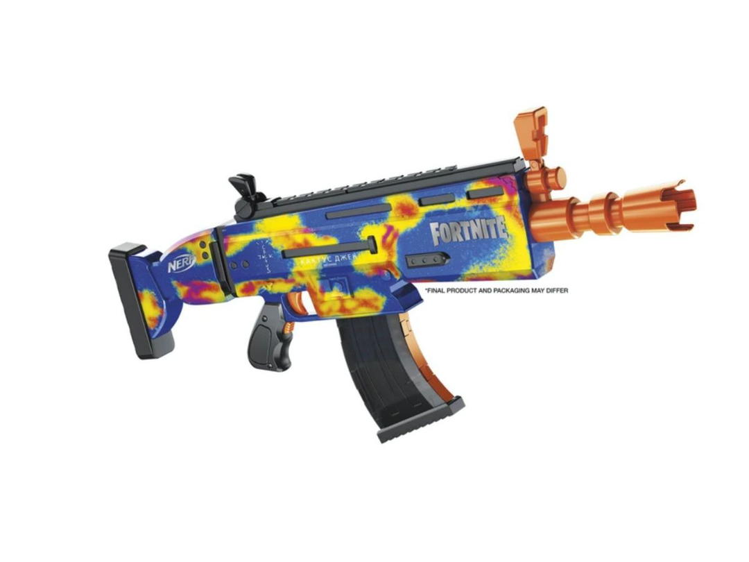 Travis Scott Travis Scott Cactus Jack Fortnite AR-Goosebumps Nerf Elite Dart Blaster