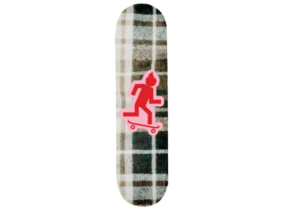 Travis Scott Travis Scott Cactus Jack Plaid Skateboard Deck