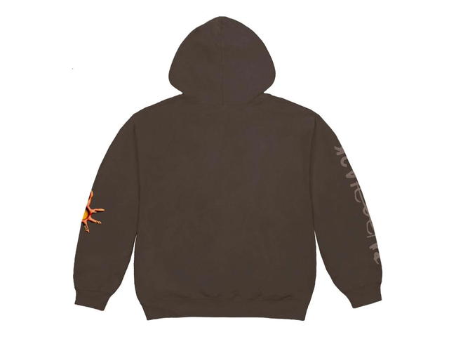 Travis Scott Travis Scott Cactus Jack Reverse Dog Zip Up Hoodie Brown - view 2