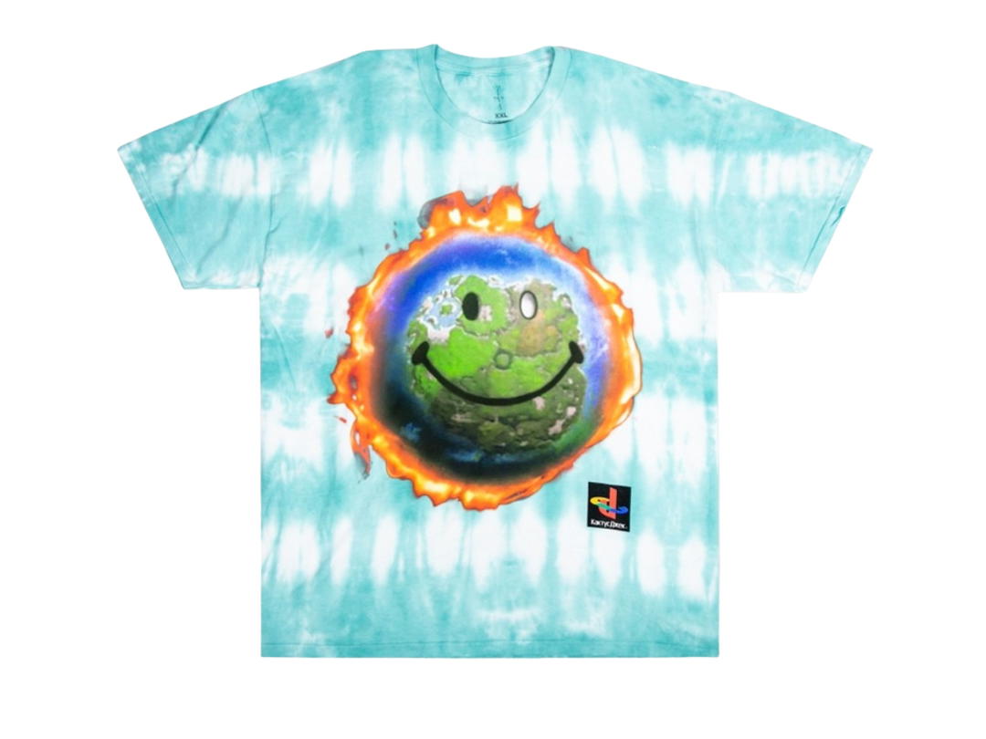 Travis Scott Travis Scott Cactus Jack The Scotts World T-Shirt Tie Dye