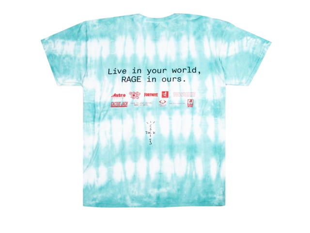 Travis Scott Travis Scott Cactus Jack The Scotts World T-Shirt Tie Dye - view 2