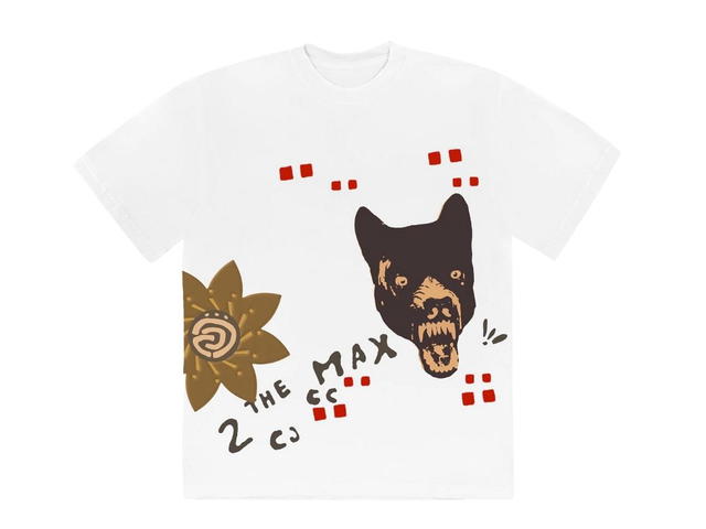 Travis Scott Travis Scott Cactus Jack Wolf T-shirt White - view 1
