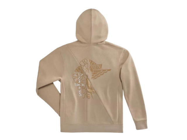 Travis Scott Travis Scott Cactus Jack x Jordan Pullover Hoodie Khaki/University Red - view 2