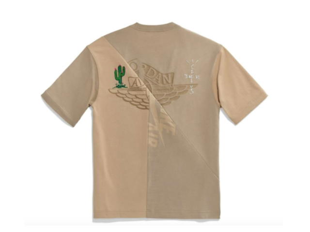 Travis Scott Travis Scott Cactus Jack x Jordan T-Shirt Khaki/Desert - view 2