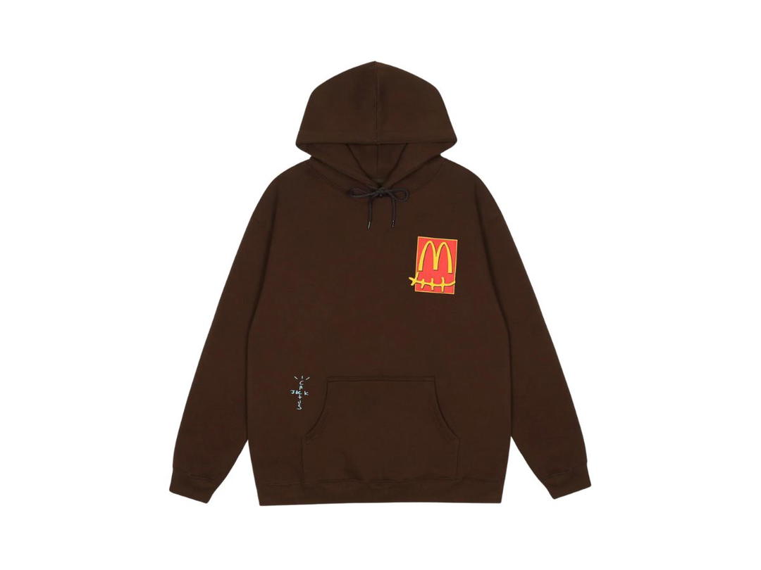 Travis Scott Travis Scott Cactus Jack x McDonald's Cactus Pack Hoodie Brown