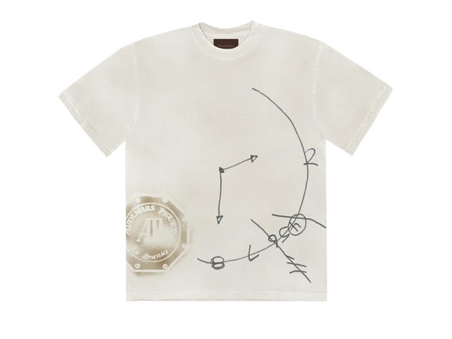 Travis Scott Travis Scott CJ X AP Time Zones Tee White - view 1