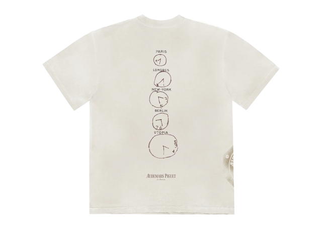 Travis Scott Travis Scott CJ X AP Time Zones Tee White - view 2