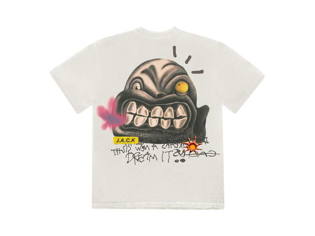 Travis Scott Travis Scott Dream It T-shirt Natural - view 2