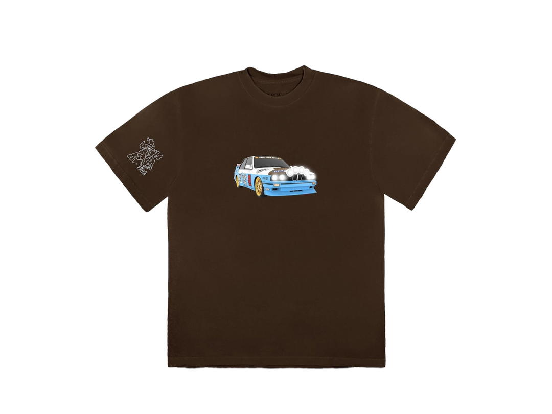Travis Scott Travis Scott JACKBOYS Vehicle T-shirt Brown