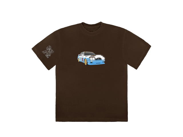Travis Scott Travis Scott JACKBOYS Vehicle T-shirt Brown - view 1