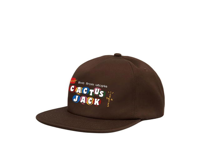 Travis Scott Travis Scott McDonald’s Cj Live From Utopia Hat Brown - view 2
