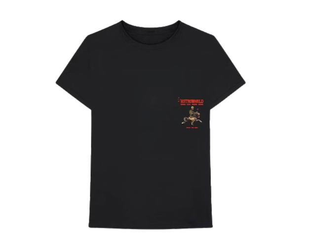Travis Scott Travis Scott Season Pass T-shirt Black - view 1