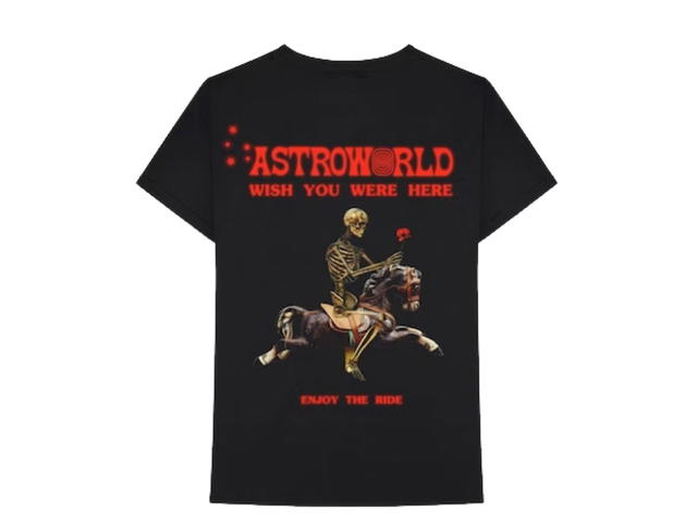 Travis Scott Travis Scott Season Pass T-shirt Black - view 2