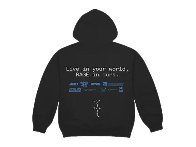 Travis Scott Travis Scott The Scotts World Hoodie Black - view 2