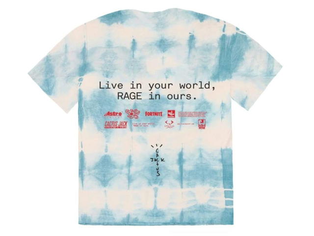 Travis Scott Travis Scott The Scotts World Tie Dye T-Shirt Tie Dye - view 2