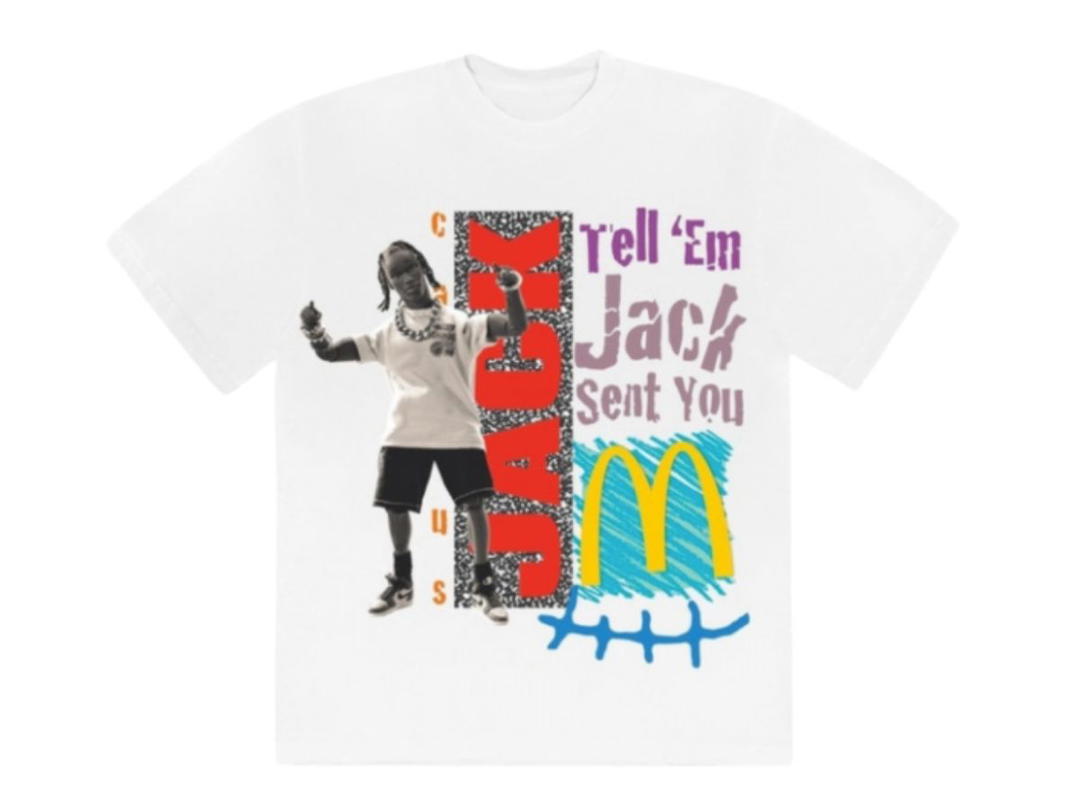 Travis Scott Travis Scott x McDonald's Jack Smile T-Shirt
