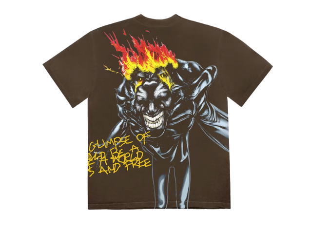 Travis Scott Travis Scott Utopia I Tee Brown - view 2