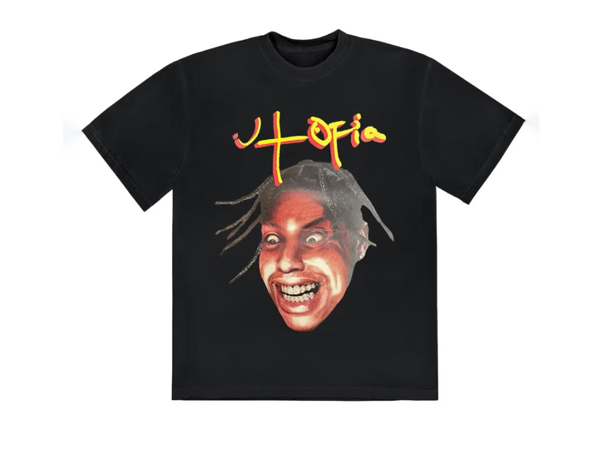 Travis Scott Travis Scott Utopia II Tee Black
