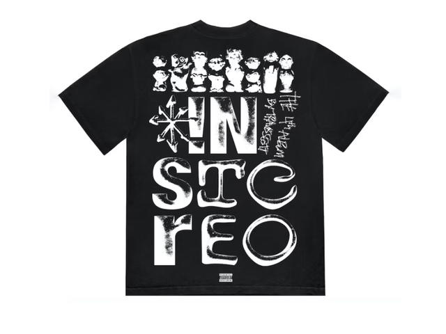 Travis Scott Travis Scott Utopia II Tee Black - view 2