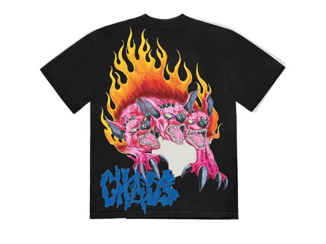 Travis Scott Travis Scott Utopia X Saint Michael 1B Unisex Tee Shirt Black - view 2