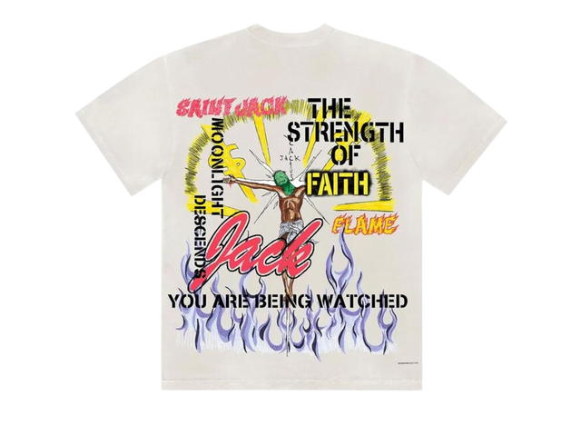Travis Scott Travis Scott Utopia x St Michael 3A Tee White - view 2
