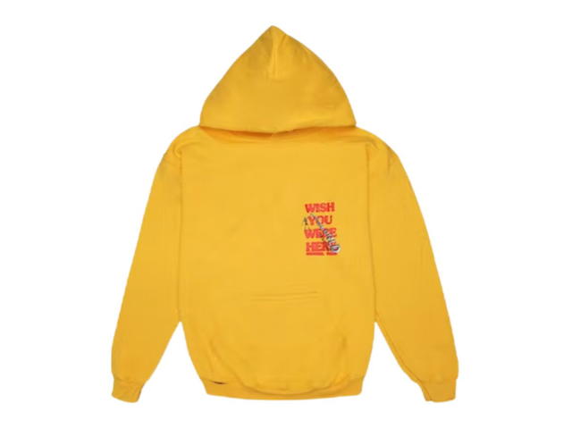 Travis Scott Travis Scott Wish You Were Here Festival Hoodie Yellow - view 1