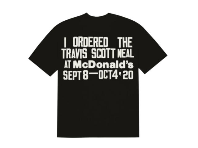 Travis Scott Travis Scott x CPFM 4 CJ Burger Mouth T-Shirt Black - view 2