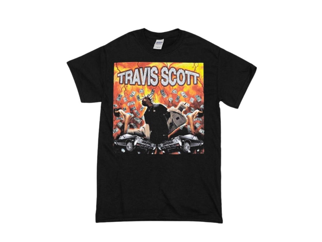 Travis Scott Travis Scott x diamond supply co Explosion T-Shirt