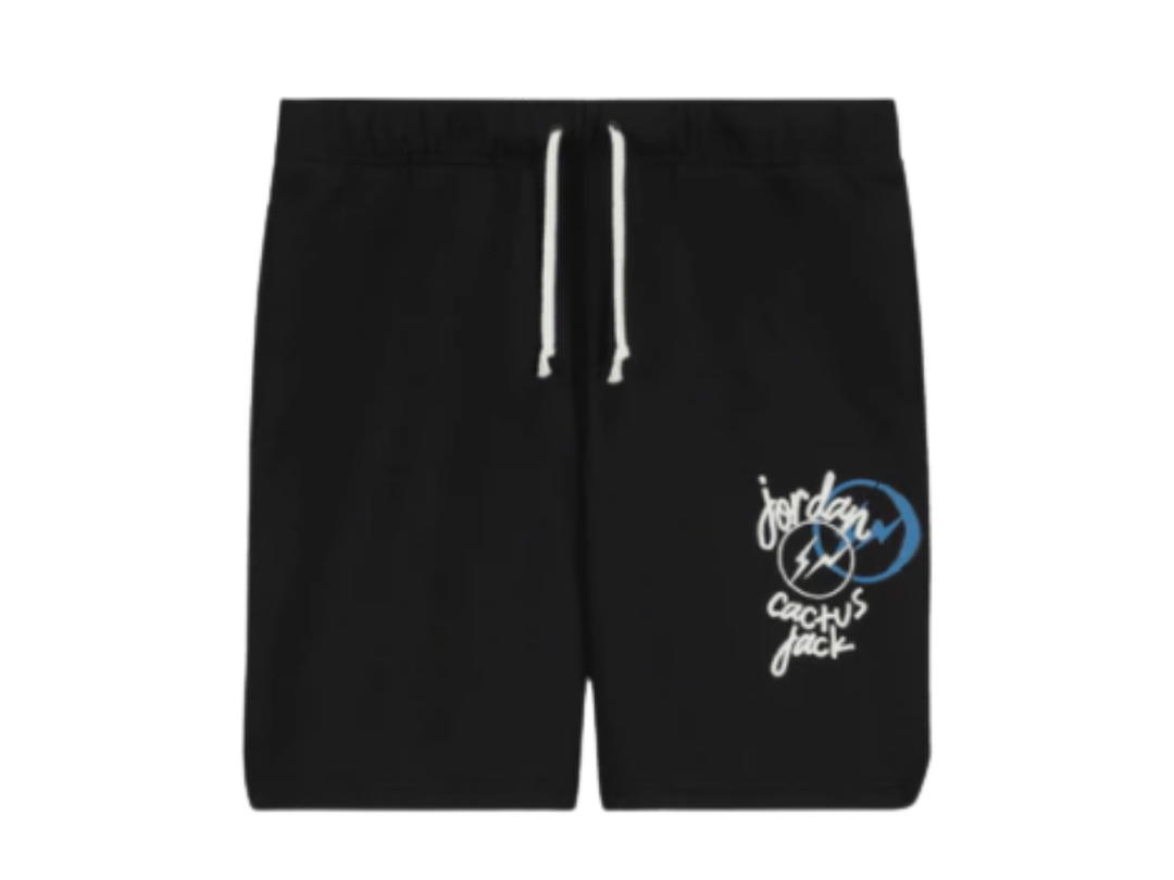 Travis Scott Travis Scott x Jordan x Fragment Shorts Black