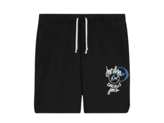 Travis Scott Travis Scott x Jordan x Fragment Shorts Black - view 1