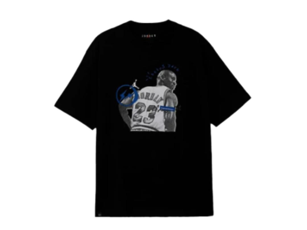 Travis Scott Travis Scott x Jordan x Fragment T-shirt Black