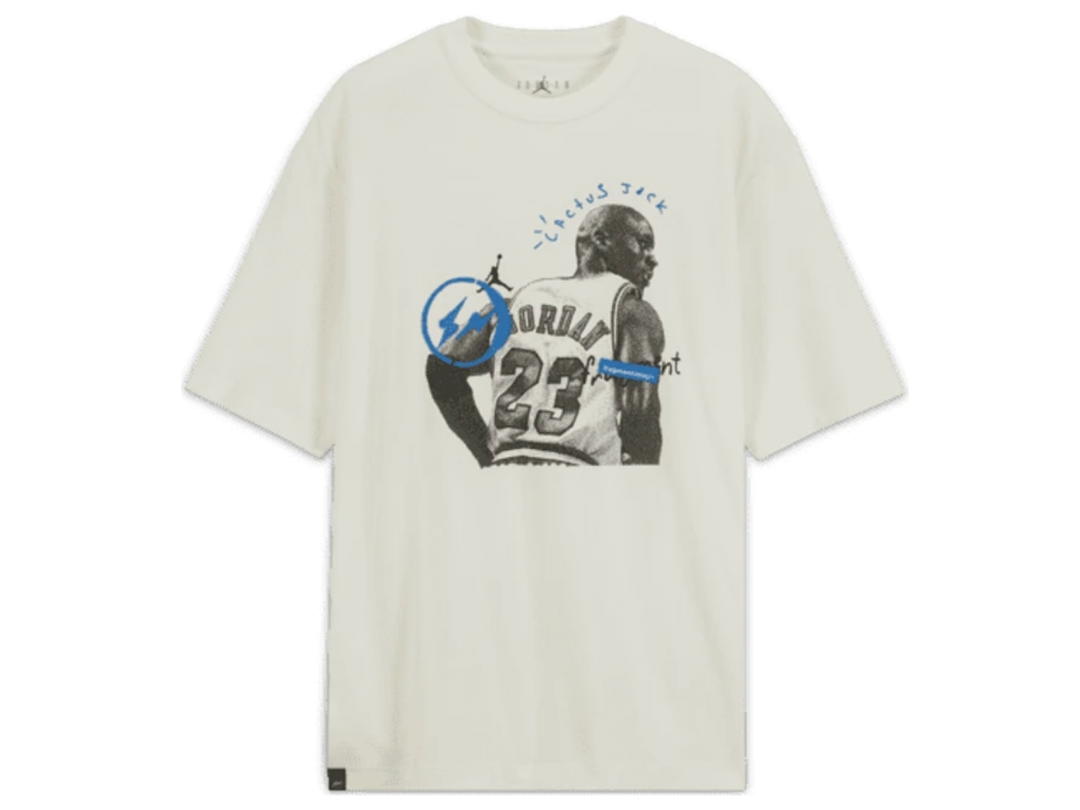 Travis Scott Travis Scott x Jordan x Fragment T-shirt White