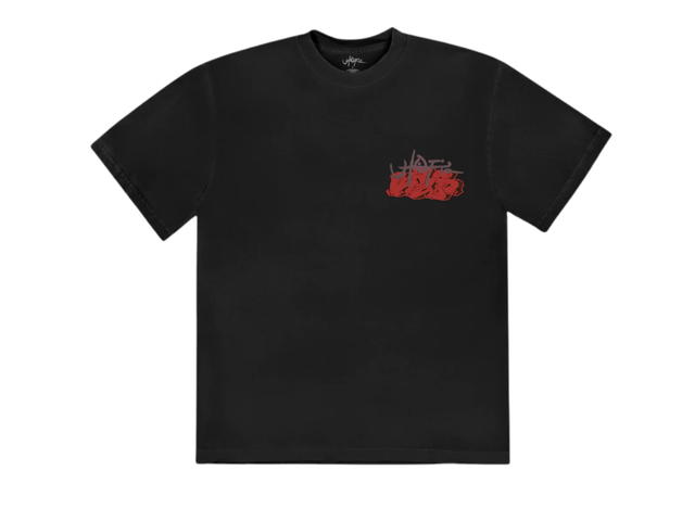Travis Scott Travis Scott x KAWS Utopia II Tee Black - view 2