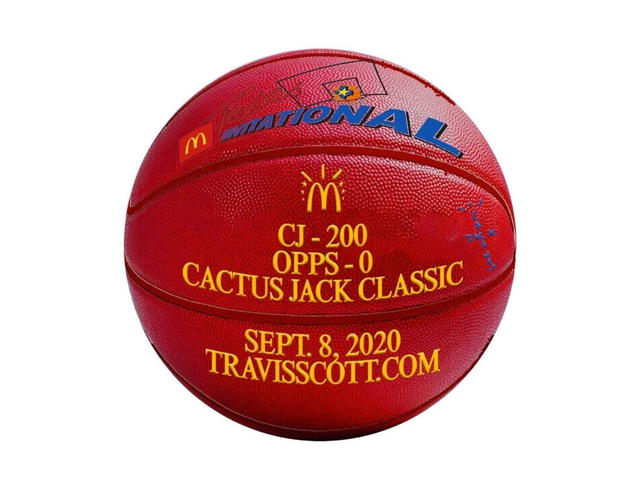 Travis Scott Travis Scott x Mc Donald's All American '92 Basketball Red - view 2