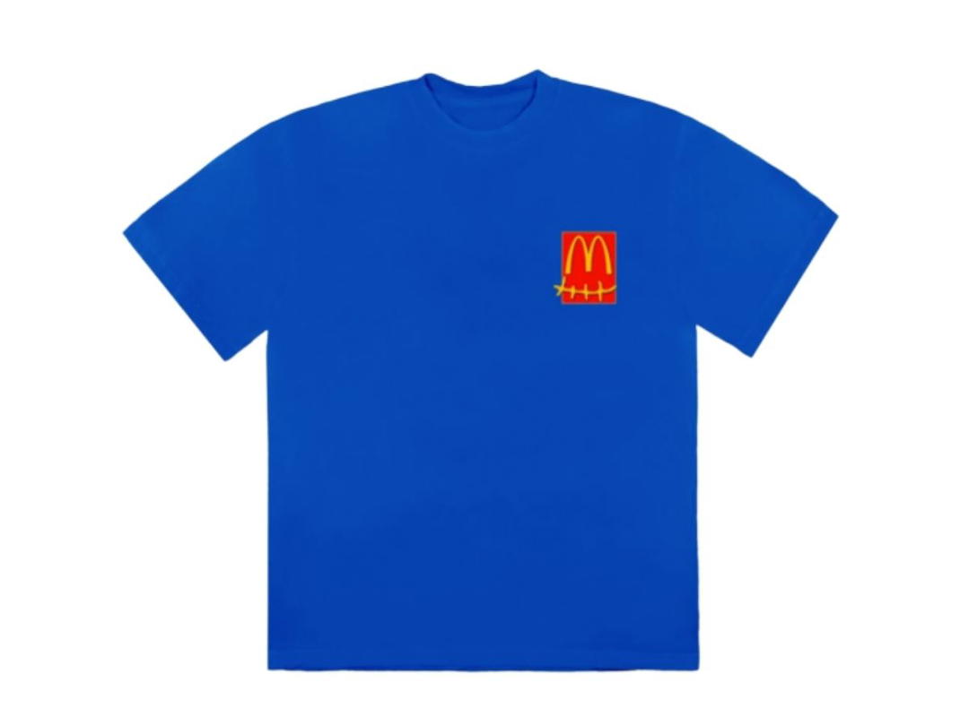 Travis Scott Travis Scott x McDonald's Action Figure Series III T-Shirt Blue
