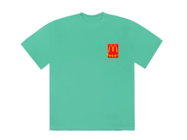 Travis Scott Travis Scott x McDonald's Action Figure Series IV T-Shirt Teal - view 1