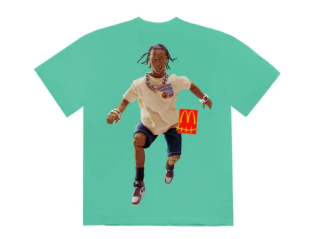 Travis Scott Travis Scott x McDonald's Action Figure Series IV T-Shirt Teal - view 2
