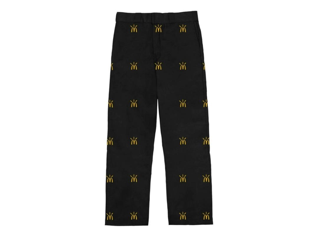 Travis Scott Travis Scott x McDonald's Cactus Arches All-Over Work Pants Black