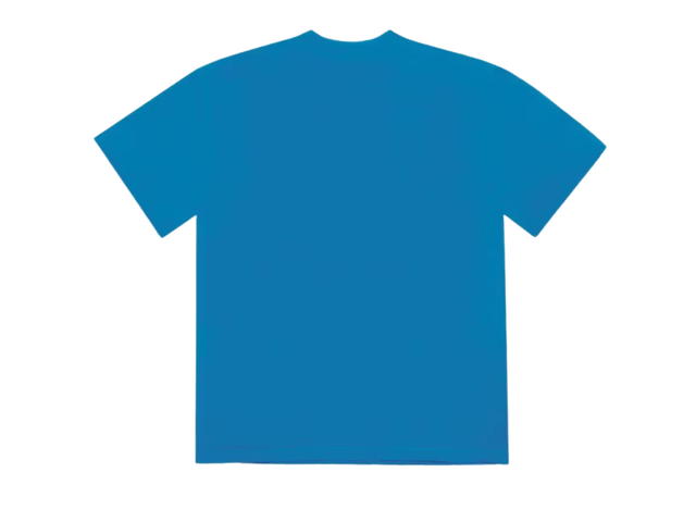 Travis Scott Travis Scott x McDonald's Deserve A Break III T-Shirt Blue - view 2