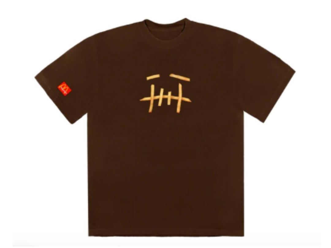 Travis Scott Travis Scott x McDonald's Fry II T-Shirt Brown