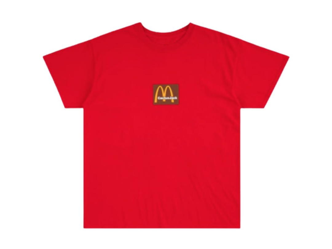 Travis Scott Travis Scott X MCDONALD'S SESAME III T-SHIRT RED