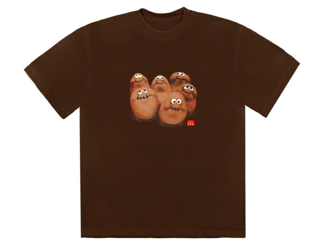 Travis Scott Travis Scott x McDonald's Squad III T-Shirt Brown