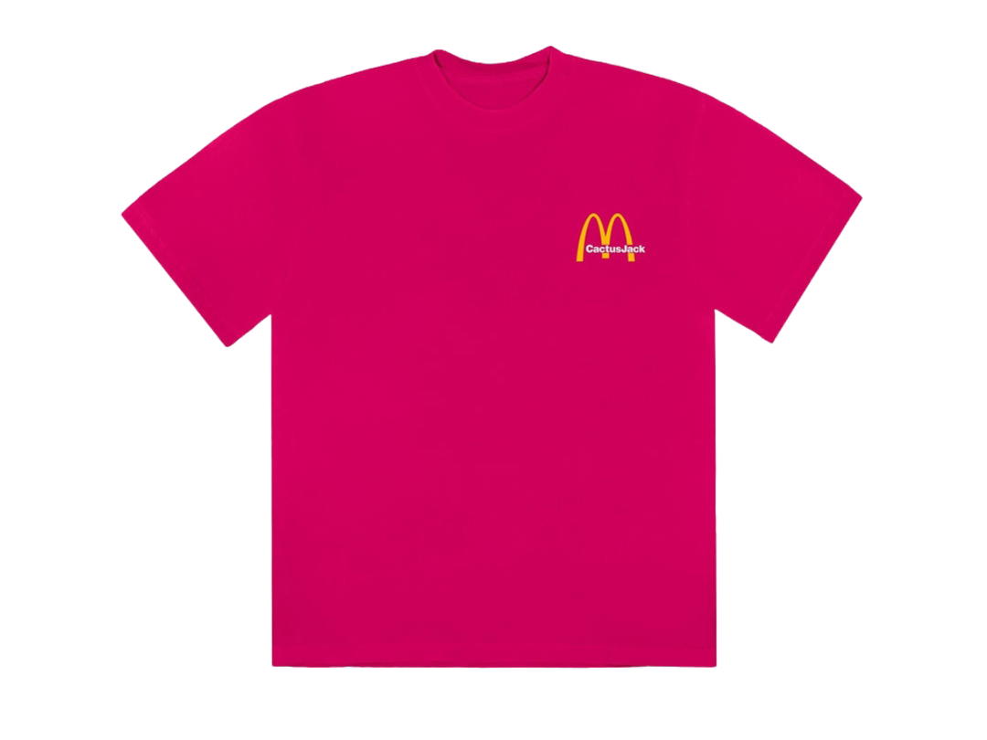 Travis Scott Travis Scott x McDonald's Vintage Action Figure II T-Shirt Pink