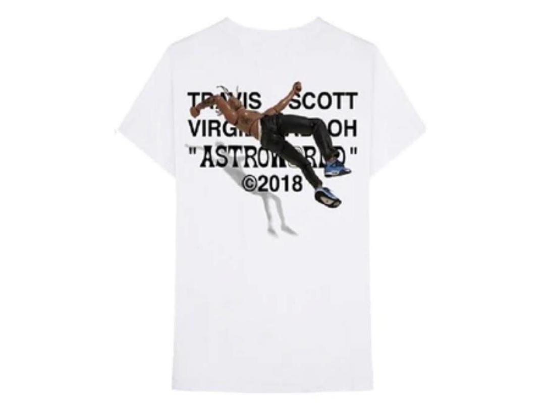 Travis Scott Travis Scott x Virgil Abloh By A Thread Tee (Cactus Jack Version) White