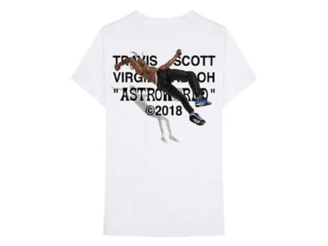 Travis Scott Travis Scott x Virgil Abloh By A Thread Tee (Cactus Jack Version) White - view 1