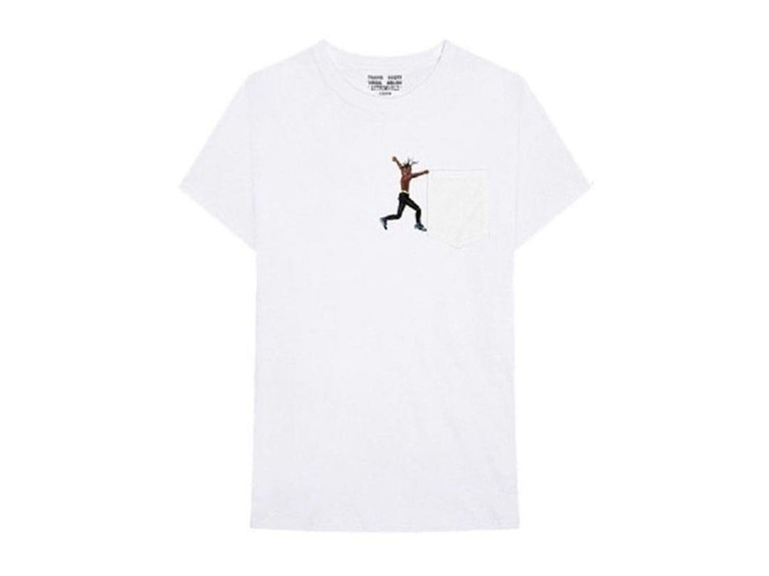 Travis Scott Travis Scott x Virgil Abloh By A Thread Tee (Cactus Jack Version) White