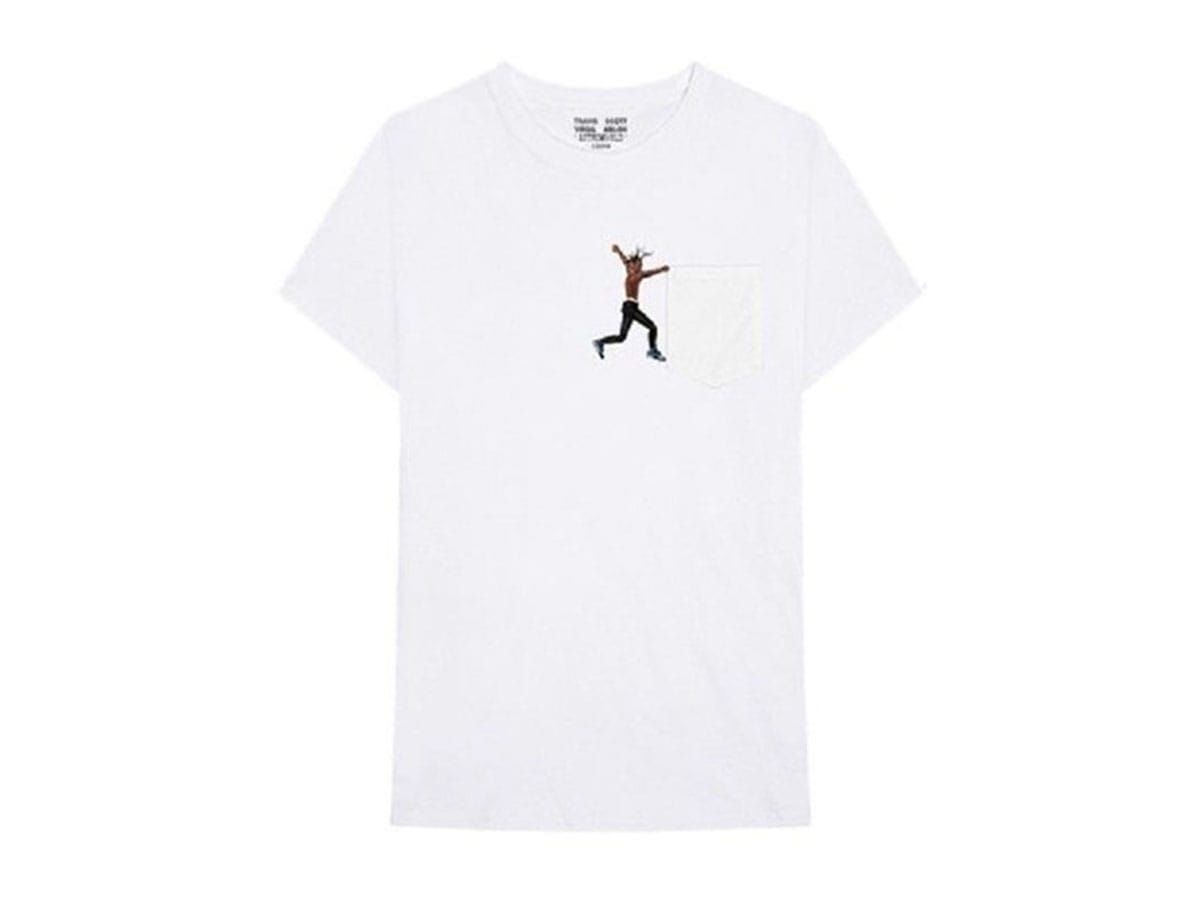 Travis Scott Travis Scott x Virgil Abloh By A Thread Tee (Cactus Jack Version) White