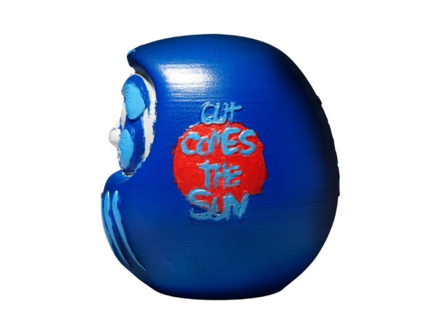 Travis Scott Travis Scott CJ X Fragment X Nike Daruma Doll Blue - view 2