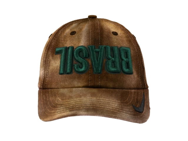 Travis Scott Travis Scott CJ X Nike Brasil Distressed Total 90 Hat Brown - view 1