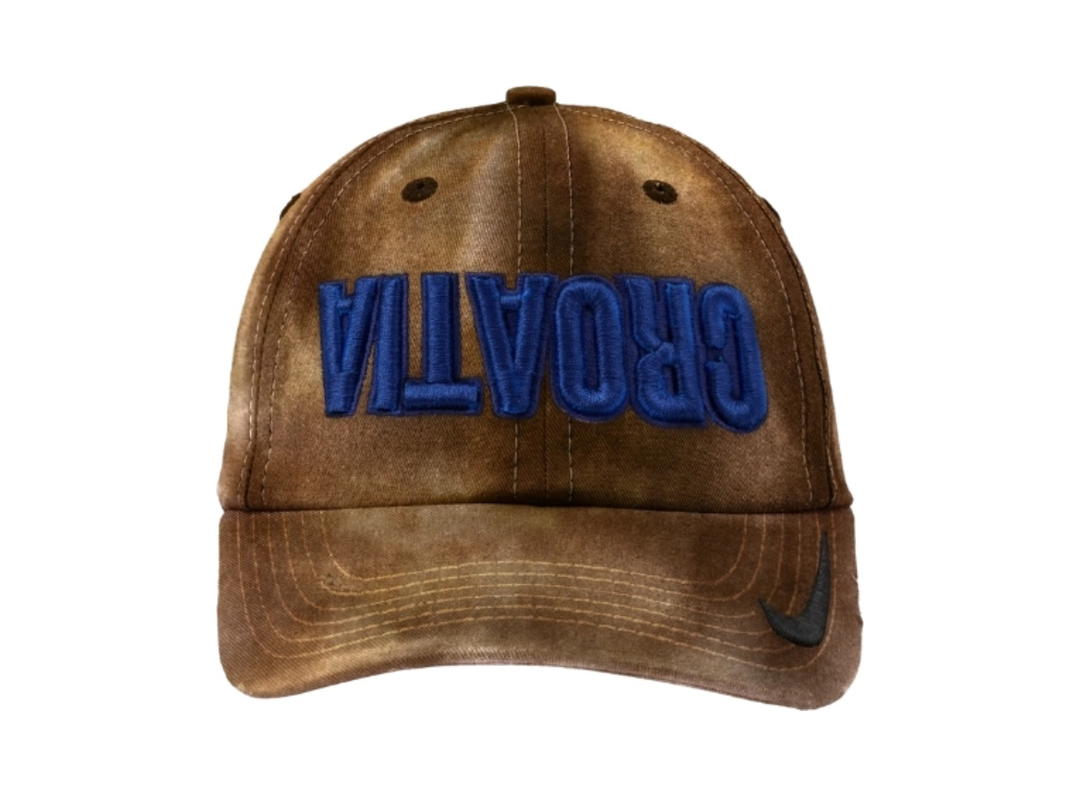Travis Scott Travis Scott CJ X Nike Croatia Distressed Total 90 Hat Brown